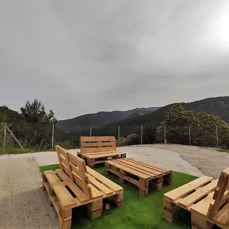 The Cosy Mountain Cabin With Stunning Views Near Troodos Kato Amiandos Exteriör bild