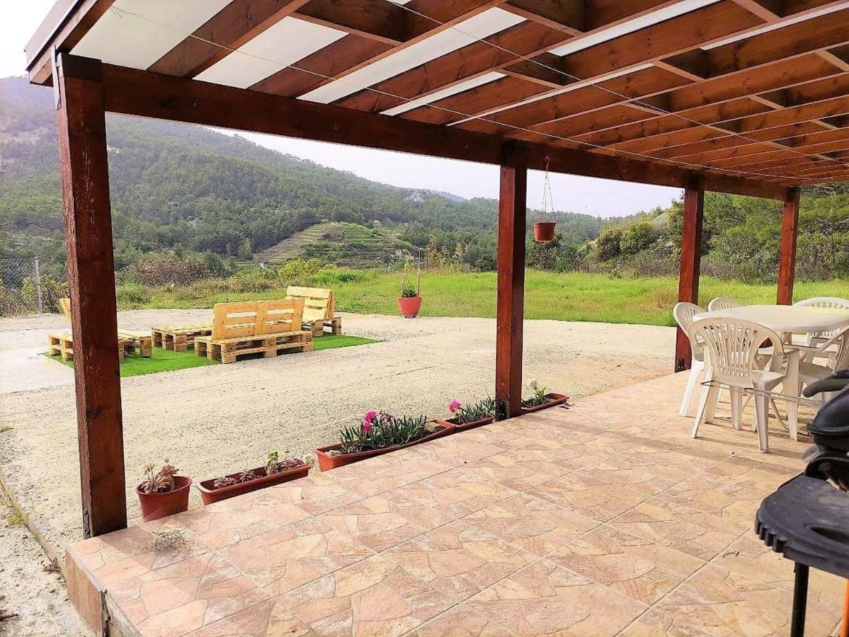 The Cosy Mountain Cabin With Stunning Views Near Troodos Kato Amiandos Exteriör bild
